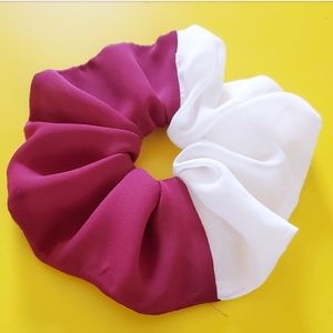 HANDMADE TWO TONE SCRUNCHIE